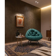 AVYNA Noberıa™ Premium Berjer Koltuk | Tv Izleme, Kitap Okuma ve Dinlenme Koltuğu - Zümrüt Yeşil