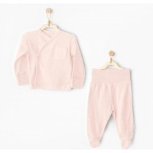 Epilons Mey Ithalat® AC25557 Side Snap Set 2'li Zıbın Takım Dark Pink