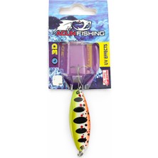 Acun Fishing 3D Uv Etkili Olta Kaşığı – Turna Levrek Alabalık Spin Yemi 14GR