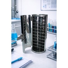 Labolist Petri Sterilize Kabı Raflı Paslanmaz Çelik