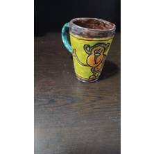 Es Dekor Seramik Büyük Kupa El Yapımı 7X11CM 1 Adet