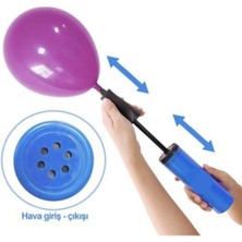 Feyza Design 2 Adet Çift Taraflı Hızlı Balon Şişirme Pompası