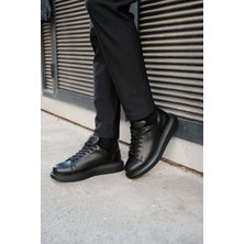 Roof Atelier Erkek Siyah Bağcıklı Spor Ayakkabı - 257 - Cst Estrella