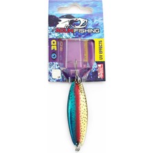 Acun Fishing 3D Uv Etkili Olta Kaşığı – Turna Levrek Alabalık Spin Yemi 18GR