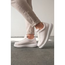 Roof Atelier Erkek Beyaz Bağcıklı Spor Ayakkabı - 257 - Cbt Estrella