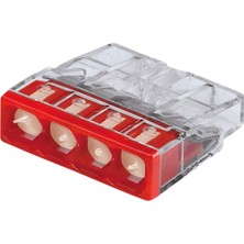 Gwest Gw 2,5 - 6 Geçmeli Buat Klemesler Kırmızı 100 Adet