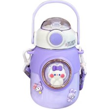 Feyza Design Mor Çift Katmanlı Paslanmaz Çelik Termos - Akıtmaz ve Garantili