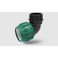 LTG Nova Poelsan Siyah 20X1/2 Erkek Dirsek