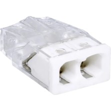 Gwest Gw 2,5 - 2 Geçmeli Buat Klemesler Beyaz 200 Adet