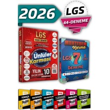 Lgs 2026 Ünlüler Karması Muhteşem Karma Branş Deneme Seti 44 Deneme