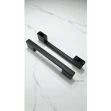 DKSDİZAYN Kale Kulp 1. Sınıf Metal Lüks Modern Mobilya Çekmece Mutfak Dolap Kulpu Kulp Dört Delikli