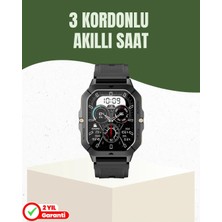 GIGA Şık ve Hafif Akıllı Saat Spor ve Günlük Kullanım