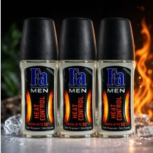 Fa Heat Control 50 ml  Erkek Deodorant Roll-On (X3)