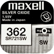 Maxell SR721SW 362 Saat ve Cihaz Pili - 1 Adet