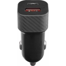 GIGA Araç Içi Hızlı Şarj Soketi 38W Oto Çakmaklık Type-C Araba Çakmaklık