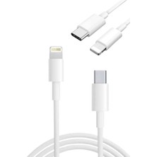 GIGA Type-C Ligtning 30W Ios Şarj Kablosu Hızlı Şarj Kablosu