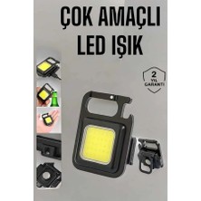 GIGA Kamp Işığı Çok Fonksiyonlu Taşınabilir Anahtarlık Kapak Açma Manyetik Özelliği