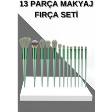 GIGA 13 Parça Makyaj Fırça Seti Far Fırçası Allık Fırçası Yumuşak Uçlu