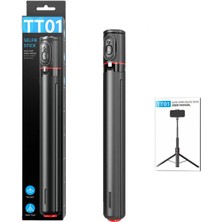 Aheaks TT01 Otomatik Açılabilen 177 cm Uzaktan Kumandalı Trıpod Selfie Çubuğu