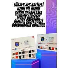 GIGA Akıllı Saat ve Air Pro Kulaklık 7 Kordonlu Çok Fonksiyonlu Ikili Set