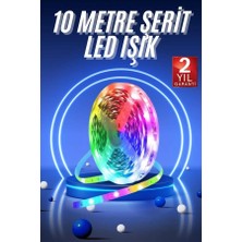 GIGA Rgb Neon Şerit LED Lamba 10 Metre Iç Mekan Tasarımına Uygun
