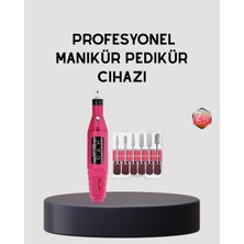 GIGA Tırnak Matkap Makinesi – Profesyonel Manikür Pedikür Cihazı, Ayarlanabilir Hız ve Sessiz Çal