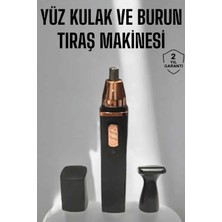 GIGA Tıraş Makinesi Kulak Burun ve Yüz Temizleyici Şarjlı Mini