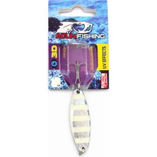 Acun Fishing 3D Uv Etkili Olta Kaşığı – Turna Levrek Alabalık Spin Yemi 18GR