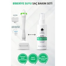 Elamour 140 Titanyum Iğneli Ayarlanabilir Dermastamp - Biberiye Suyu Seti Dökülme Karşıtı 100ML -