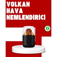 GIGA Volkanik Tasarımlı LED Işıklı Ultrasonik Nemlendirici