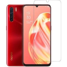 Aheaks Oppo A91 Kırılmaz Ekran Koruyucu Temperli Cam