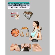 GIGA Bel Omuz Boyun Masaj Aleti Ovmalı Isıtmalı Kas Yorgunluğu Giderici
