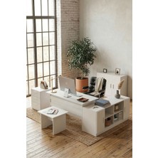 Robin Home Verona Abcef Ofis Büro Masa Takımı