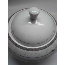 Porselen Desenli Çorbalık