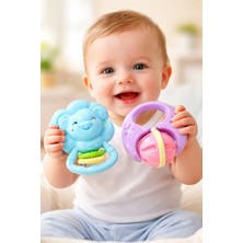 Almira Anne Bebek Bebek Çıngırakları Renkli ve Eğlenceli Peluş Oyuncaklar