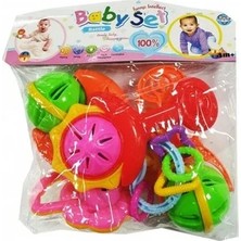 Almira Anne Bebek Küçük Çocuklar Için Renkli Peluş Çıngıraklar Seti Güvenli