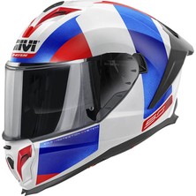 Givi 50.3 Vision Full Face Motosiklet Kaskı Ece 22.06 Sertifikalı, Dahili Güneş Vizörü,gözlük Yuvalı, Pinlock Dahil