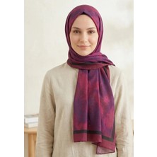 Alivascarf Bulut Desen Bambu Şal Pamuk Trend Yeni Model Şal