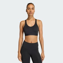 Adidas Performance JX5493 Optime Essentials Workout High Support Bra