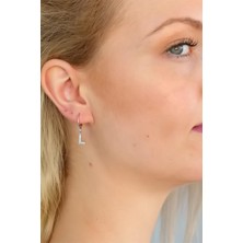 L Harf Bayan Küpe - Lisinya