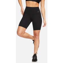 Nike Dri-Fit Universa Medium-Support High-Waisted 8" Biker Training Siyah Kadın Şort DQ5994-010