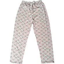 Beli Lastikli Mevsimlik Viskon Penye Pantolon Krem