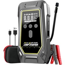 GIGA Lastik Şişirme Powerbank Özellikli Taşınabilir Cihaz