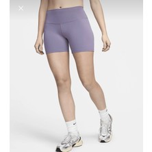 Nike Dri-Fit One High-Waisted 12.5cm Biker Training Kadın Mor Tayt Şort FN3211-509