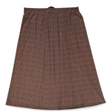 Beli Lastikli Full Likralı Pigment Penye Etek Anne Eteği Uzun Namaz Eteği - Royaleks - D1