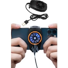 GIGA Telefonu Soğutma Fanı Radyatör Mobil Cihazlara Uyumlu Soğutucu