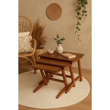 Fami Home | Almina 3’lü Iç Içe Modern Zigon Sehpa