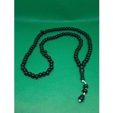 Sarıyer Silver 99'luk Namaz Tesbihi Plastik Dua Islam Habbe Imame Koruyucu