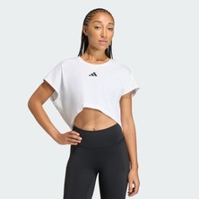 Adidas Performance KE8050 Primelift Workout Cropped Boxy 3-Stripes Tank