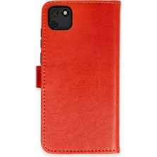 Y5P Kılıf S Kapaklı Kılıf - Kırmızı